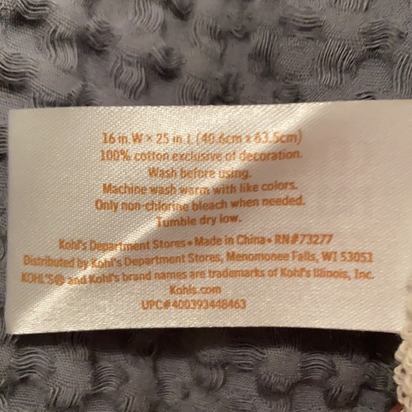 NWOT - Celebrate Fall - Hand Towels - 2 Pieces - Picture 4 of 7